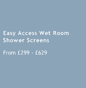 Easy Access Wet Room Shower Screens